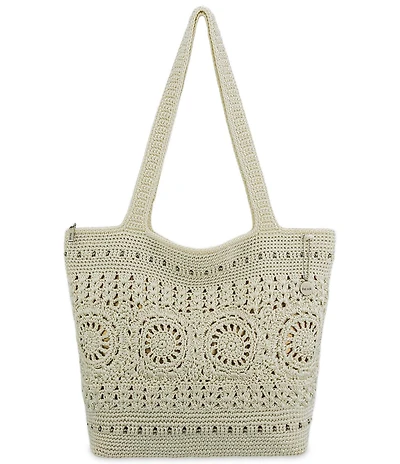 The Sak Crafted Classic Crochet Carryall Large Tote Bag