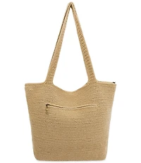 The Sak Crafted Classic Crochet Palm Tree Large Tote Bag