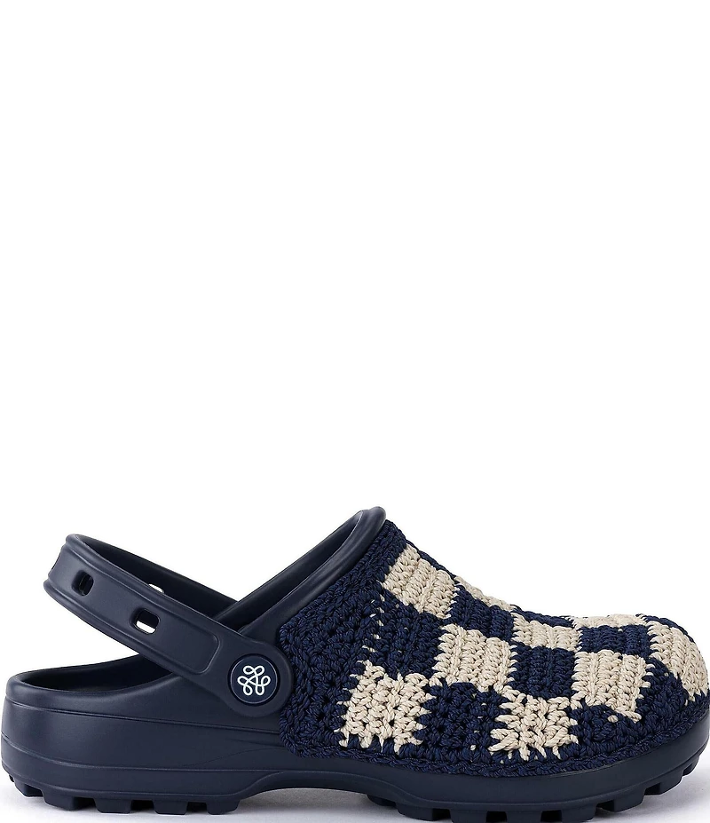 The Sak Crochet Check Pattern EVA Clogs