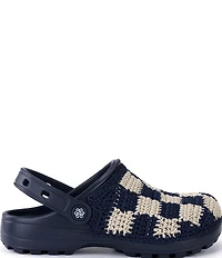 The Sak Crochet Check Pattern EVA Clogs
