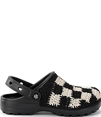 The Sak Crochet Check Pattern EVA Clogs