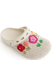 The Sak Crochet Flower Applique EVA Clogs
