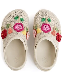 The Sak Crochet Flower Applique EVA Clogs