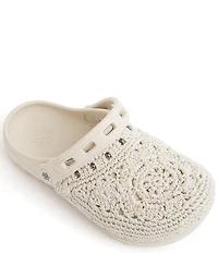 The Sak Crochet Medallion Pattern EVA Clogs