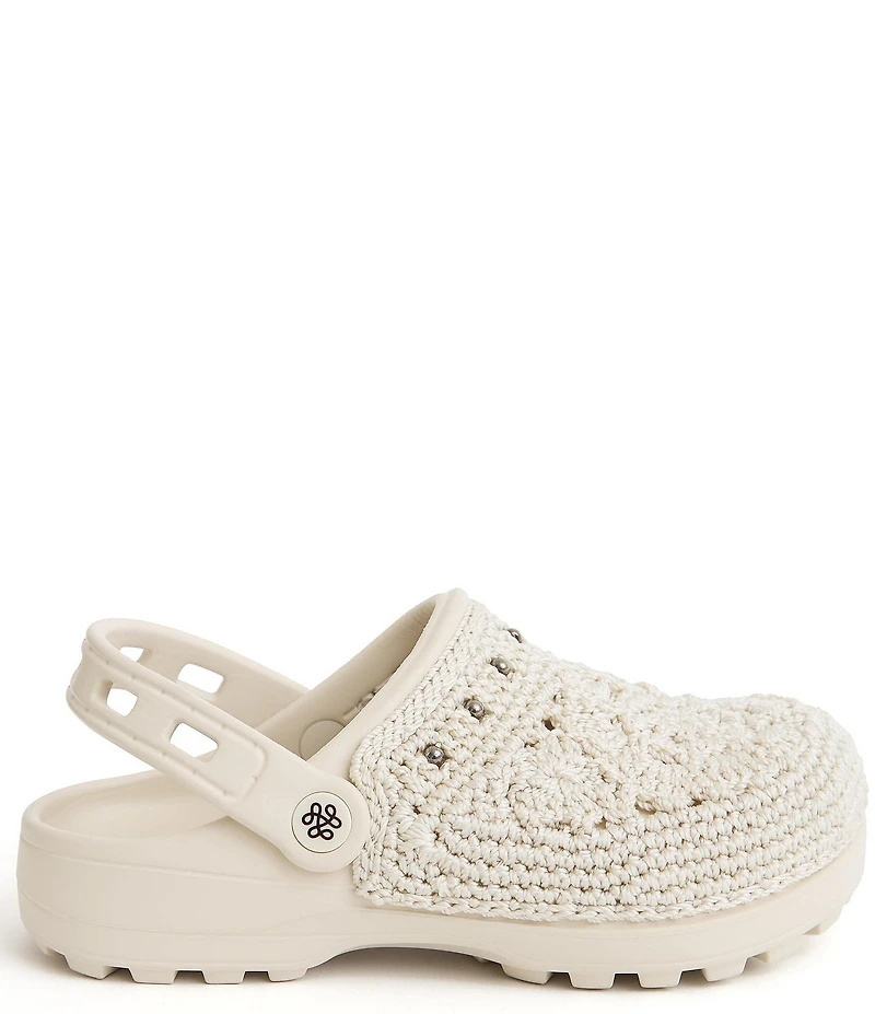 The Sak Crochet Medallion Pattern EVA Clogs