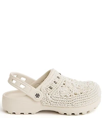 The Sak Crochet Medallion Pattern EVA Clogs