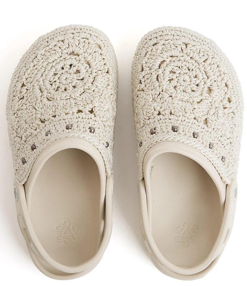 The Sak Crochet Medallion Pattern EVA Clogs