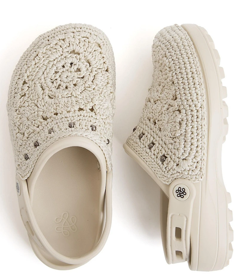 The Sak Crochet Medallion Pattern EVA Clogs