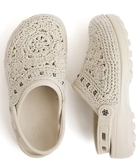 The Sak Crochet Medallion Pattern EVA Clogs