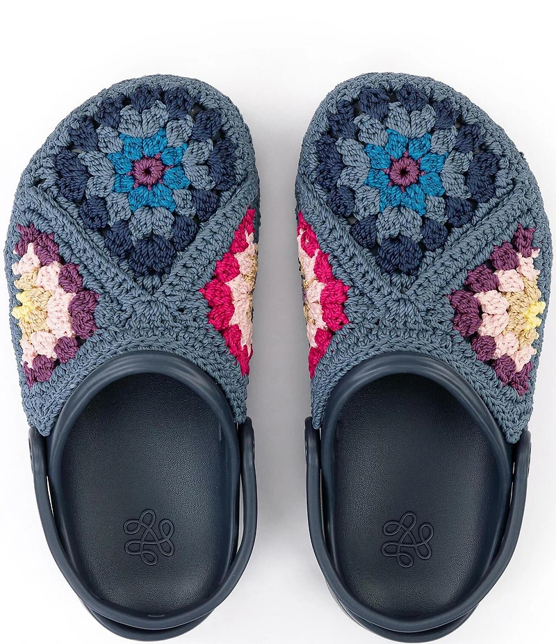 The Sak Patchwork Crochet EVA Clogs