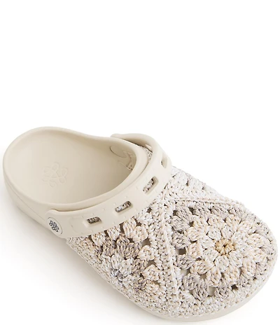 The Sak Patchwork Crochet EVA Clogs