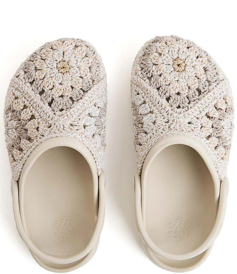 The Sak Patchwork Crochet EVA Clogs