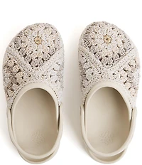 The Sak Patchwork Crochet EVA Clogs