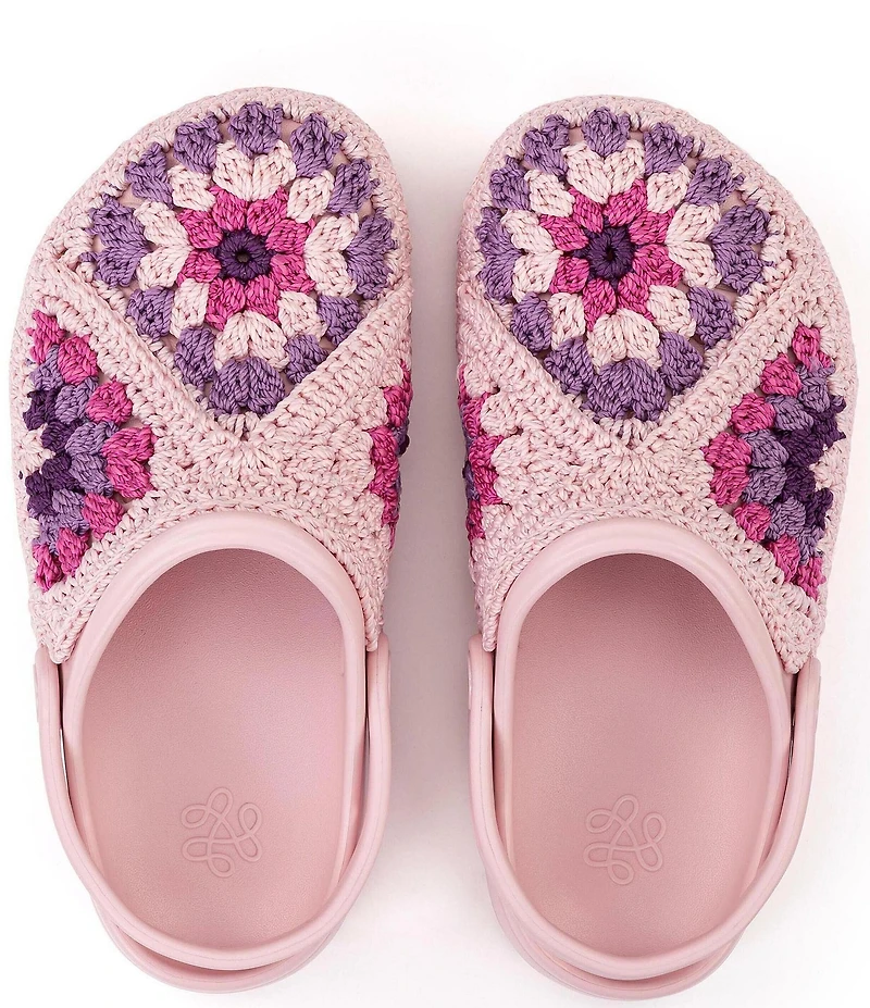 The Sak Patchwork Crochet EVA Clogs