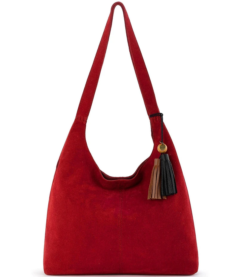 The Sak Huntley Suede Slouchy Hobo Shoulder Bag