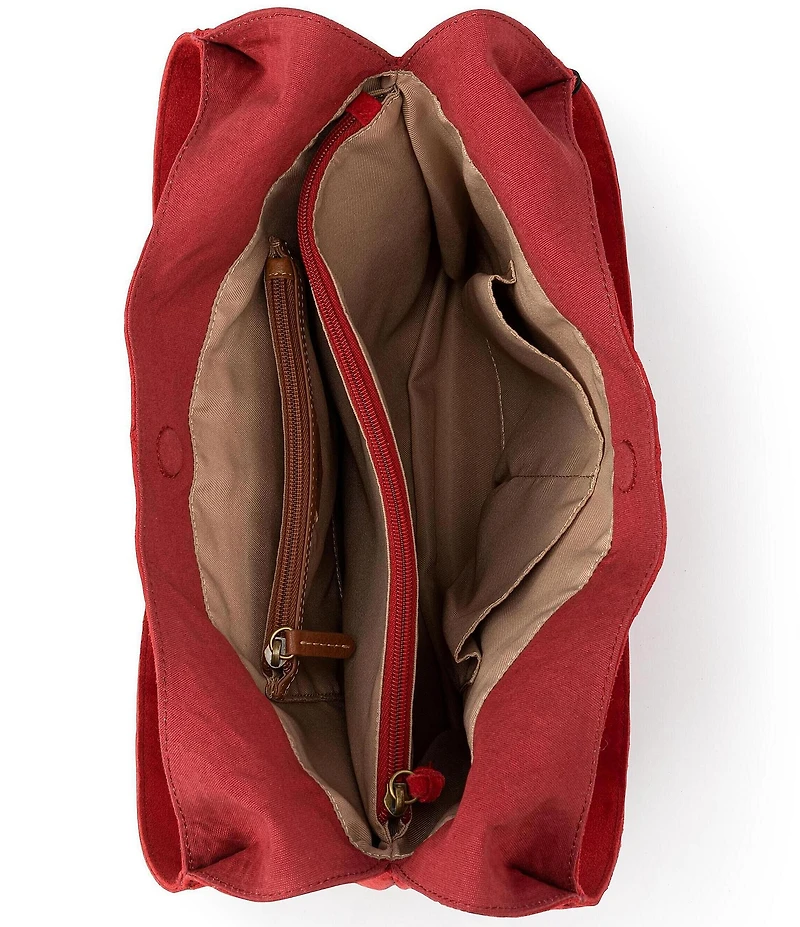 The Sak Huntley Suede Slouchy Hobo Shoulder Bag