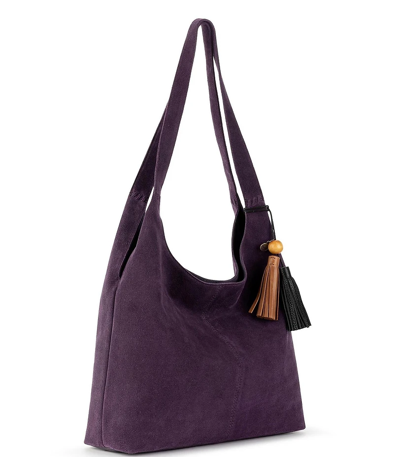 The Sak Huntley Suede Slouchy Hobo Shoulder Bag