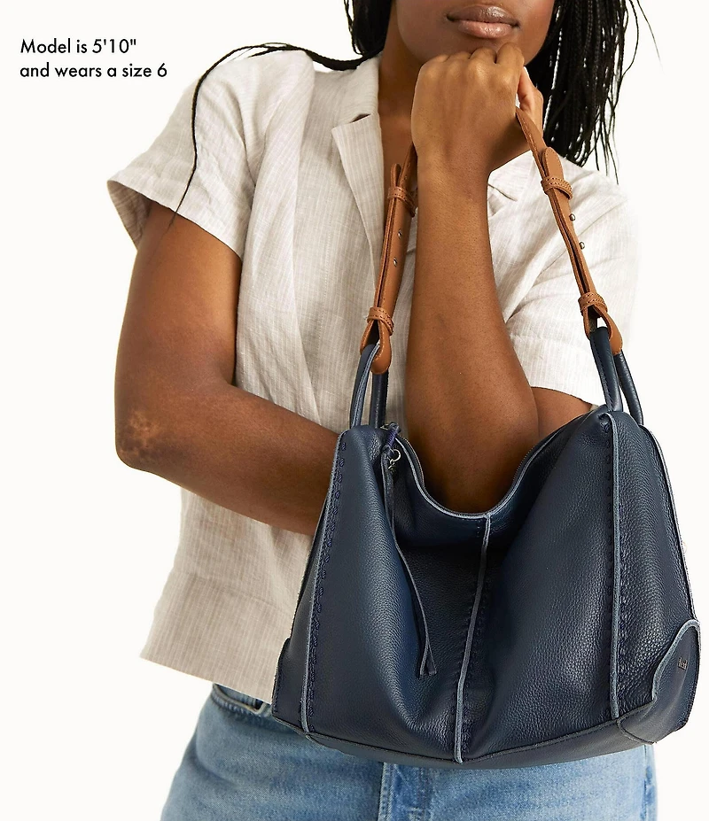 The Sak Los Feliz Leather Hobo Bag