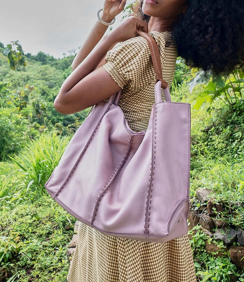 The Sak Los Feliz Medium Leather Tote Bag
