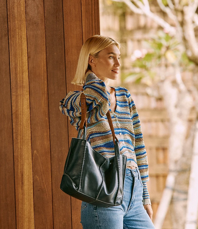 The Sak Los Feliz Medium Leather Tote Bag