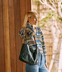 The Sak Los Feliz Medium Leather Tote Bag