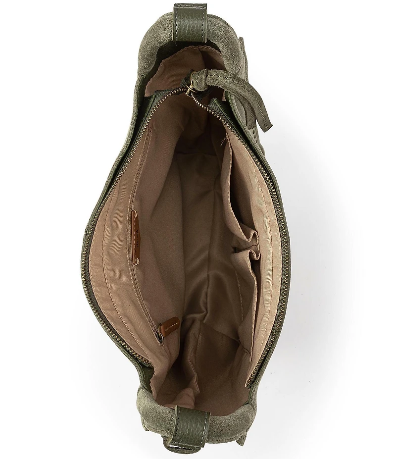 The Sak Los Feliz Suede Slouchy Crossbody Bag