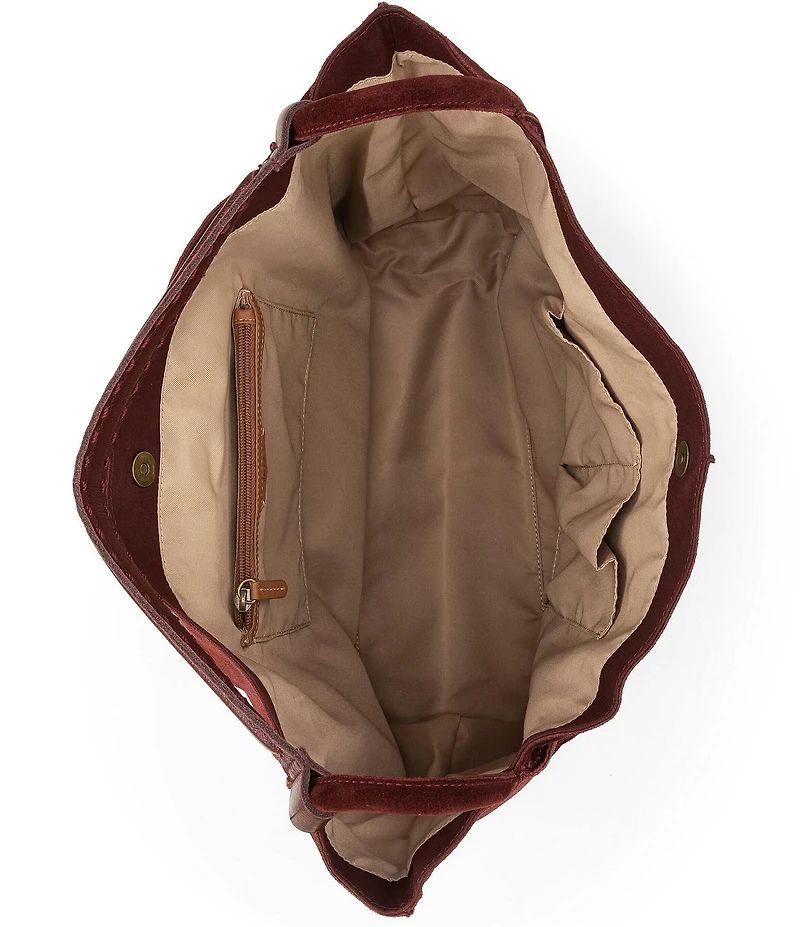 The Sak Los Feliz Suede Slouchy Hobo Tote Bag