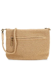 The Sak Lumi Palm Tree Crochet Crossbody Bag