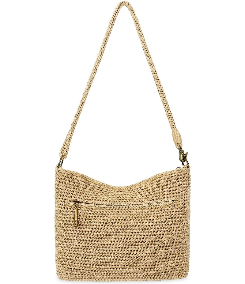 The Sak Lumi Palm Tree Crochet Crossbody Bag