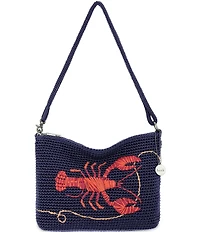 The Sak Lumi Crochet Lobster Crossbody Bag
