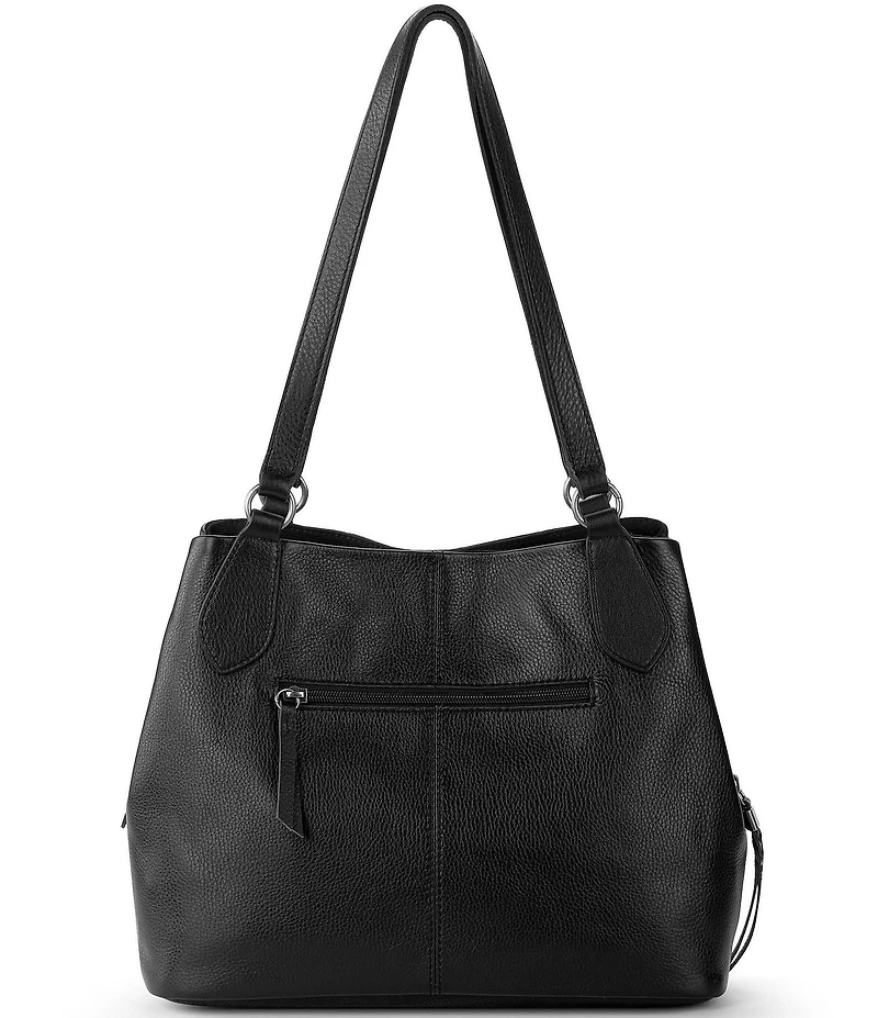 The Sak Melrose Leather Shoulder Satchel Bag