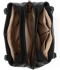The Sak Melrose Leather Shoulder Satchel Bag
