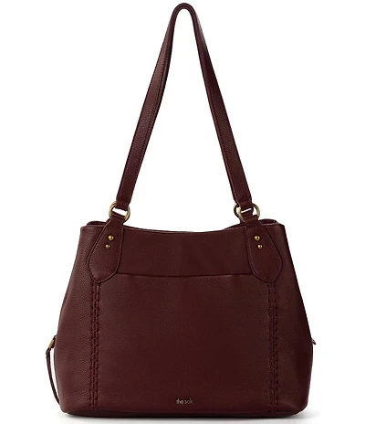 The Sak Melrose Leather Satchel Bag