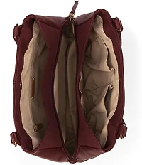 The Sak Melrose Leather Satchel Bag