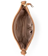 The Sak Melrose Suede Floral Crossbody Bag