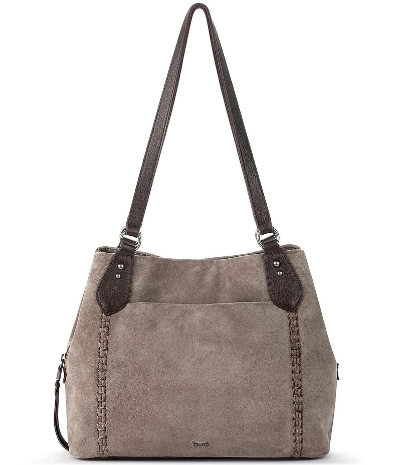 The Sak Melrose Suede Satchel Bag