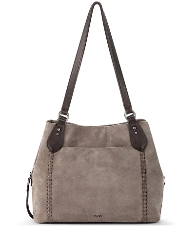 The Sak Melrose Suede Satchel Bag