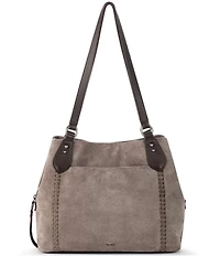 The Sak Melrose Suede Satchel Bag
