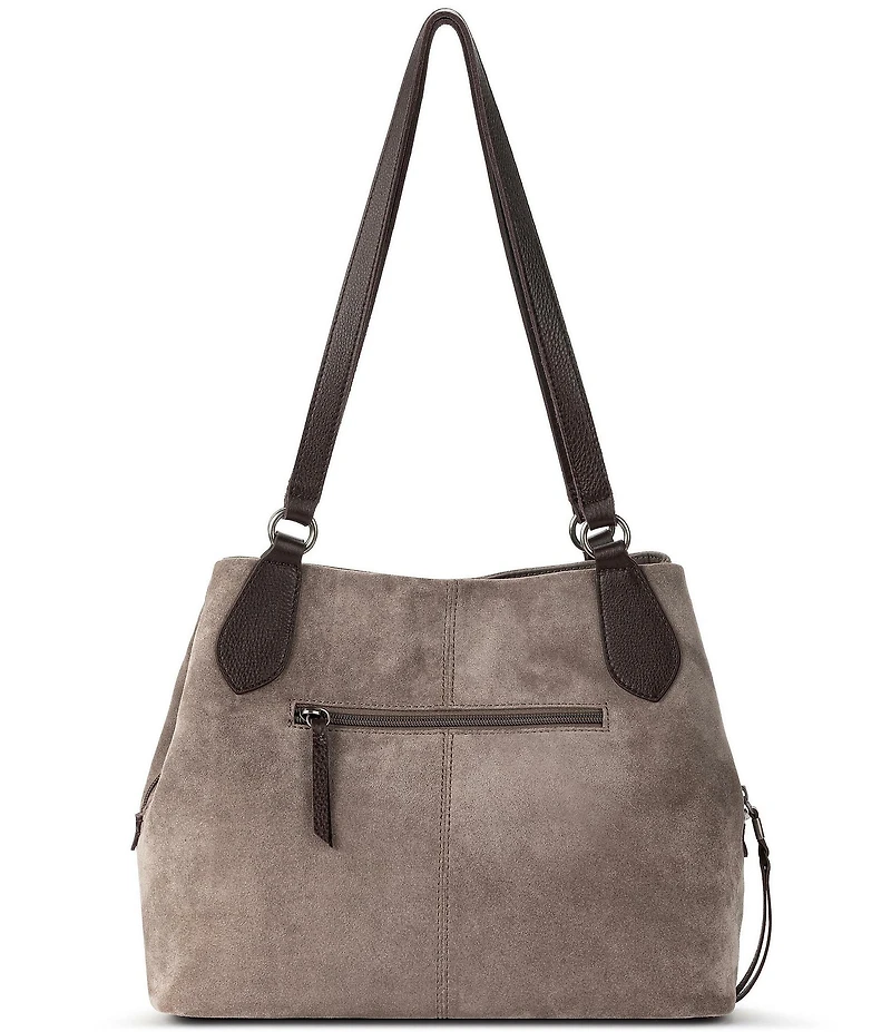 The Sak Melrose Suede Satchel Bag