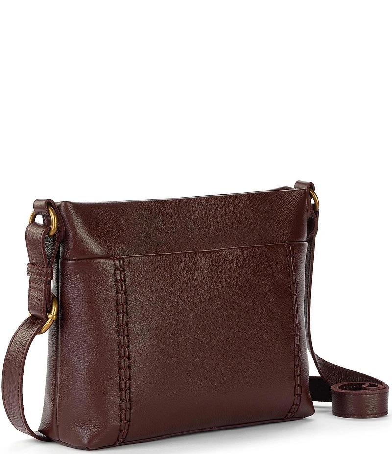 The Sak Melrose Zip Leather Crossbody Bag