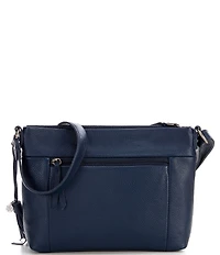 The Sak Melrose Top Zip Leather Crossbody Bag