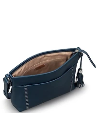 The Sak Melrose Top Zip Leather Crossbody Bag