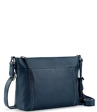 The Sak Melrose Top Zip Leather Crossbody Bag