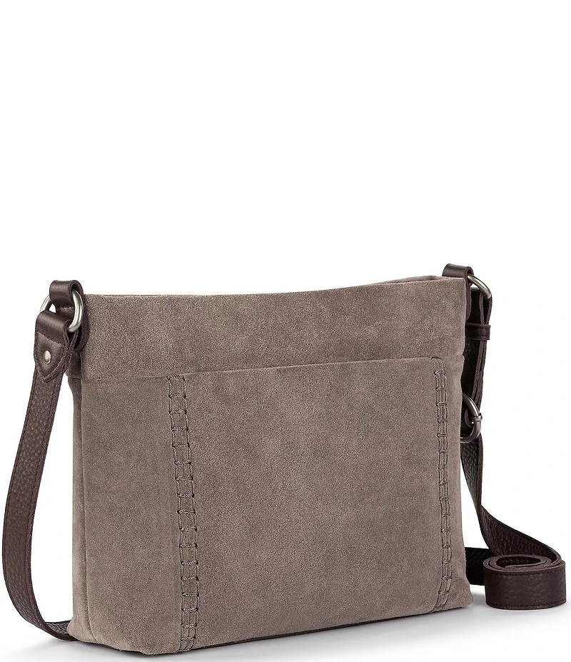 The Sak Melrose Zip Suede Crossbody Bag