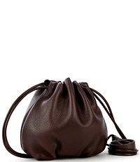 The Sak Min Leather Bucket Crossbody Bag