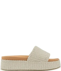 The Sak Olivia Wedge Crochet Platform Sandals