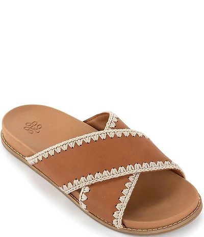 The Sak Penelope Leather Slide Sandals