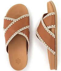 The Sak Penelope Leather Slide Sandals