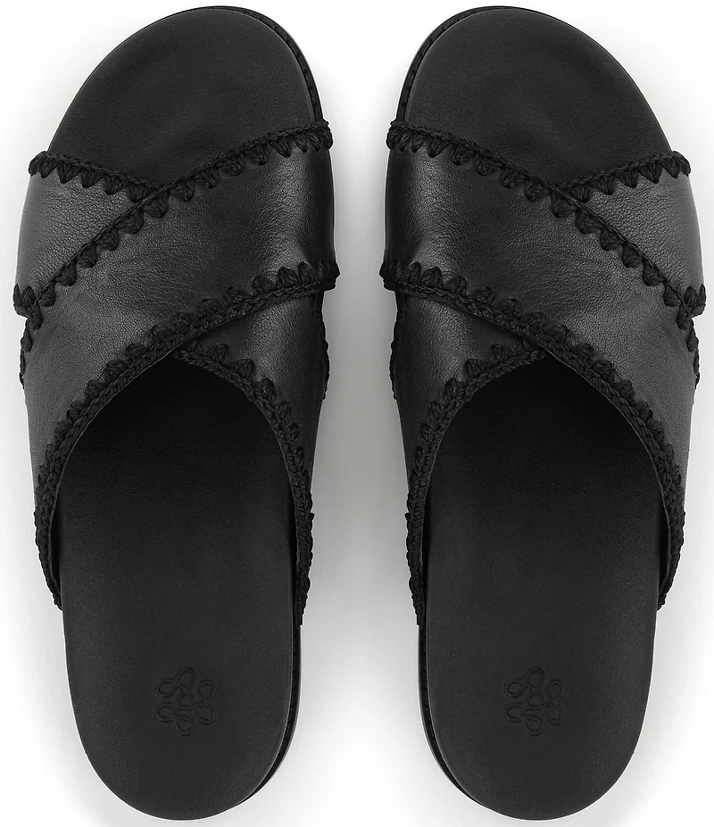 The Sak Penelope Leather Slide Sandals