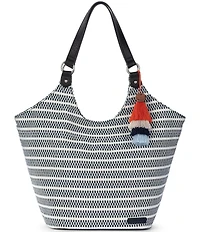 The Sak Roma Woven Straw Shoulder Bag